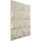 Ekena Millwork 19 5/8in. W x 19 5/8in. H Tristan EnduraWall Decorative 3D Wall Panel Covers 2.67 Sq. Ft. WP20X20TNEPE - alternate 4